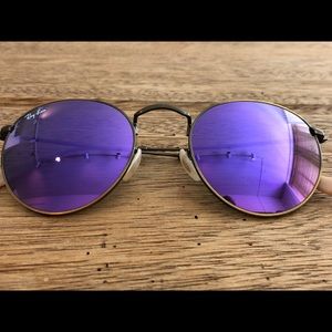 Ray Ban Purple Sunglasses